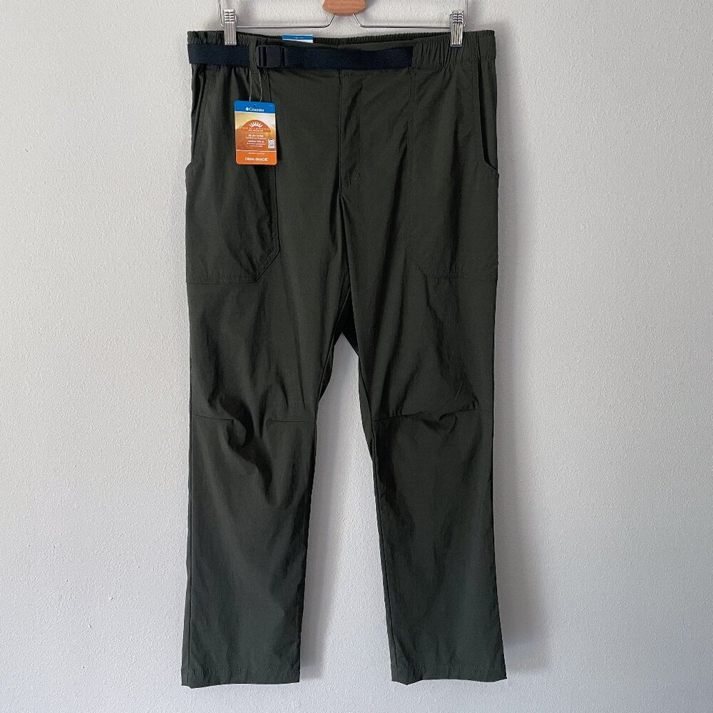 Columbia Omni Shield Landroamer Ripstop Pants II Size L Belted NWT